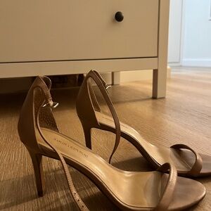 Tan women stiletto heels